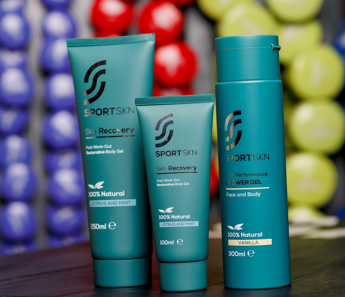 Buy skincare products at SportsSKN for healthy glowing skin after workout, imbued with natural ingredients like aloe vera