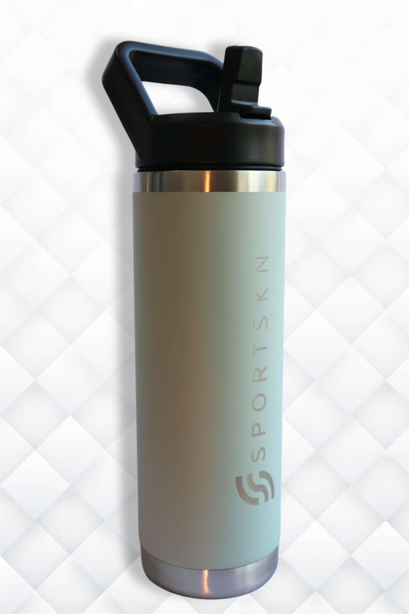 SportSkn stainless steel insulated 500ml bottle, perfect for athletes and active people who need to stay hydrated