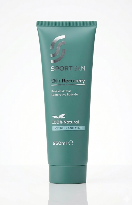250 ml anti-inflammatory aloe vera gel for moisturising the skin and muscle recovery after exercise