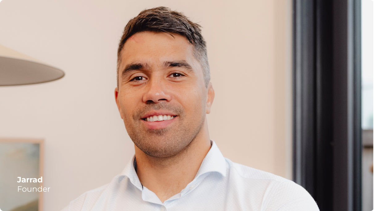 Jarrad Butler is the founder of SportSkn, which creates post exercise skincare products with natural ingredients